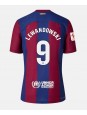 Billige Barcelona Robert Lewandowski #9 Hjemmedrakt Dame 2023-24 Kortermet